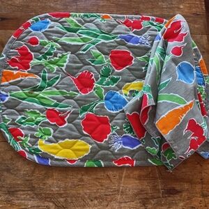 6 Napkins 3 Placemates Cotton Quilt